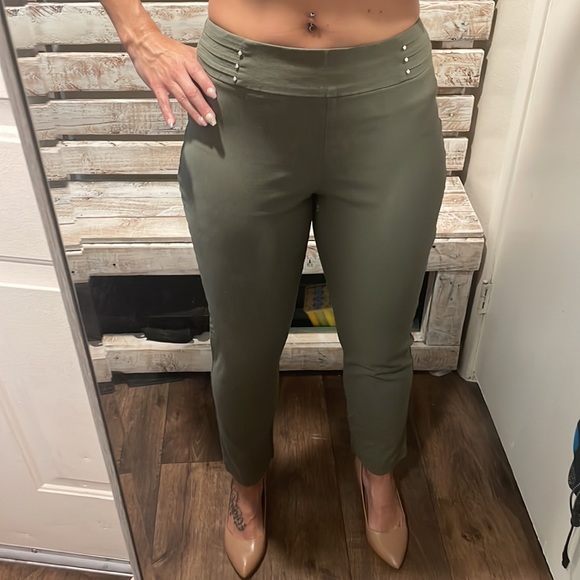 Size Small JM Work Pants Straight Leg Pull Up Style - Picture 3 of 4